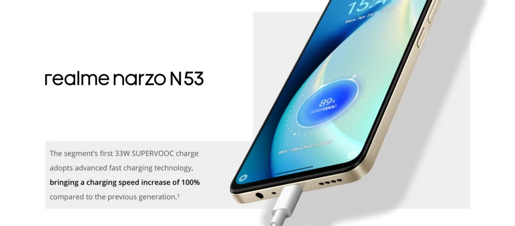 Experience Unmatched Performance with realme Narzo N53: The Slimmest, Fastest Charging Marvel