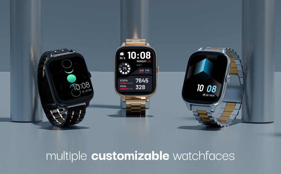 Experience Elegance and Functionality with the Vibez Majestic Luxury Smartwatch