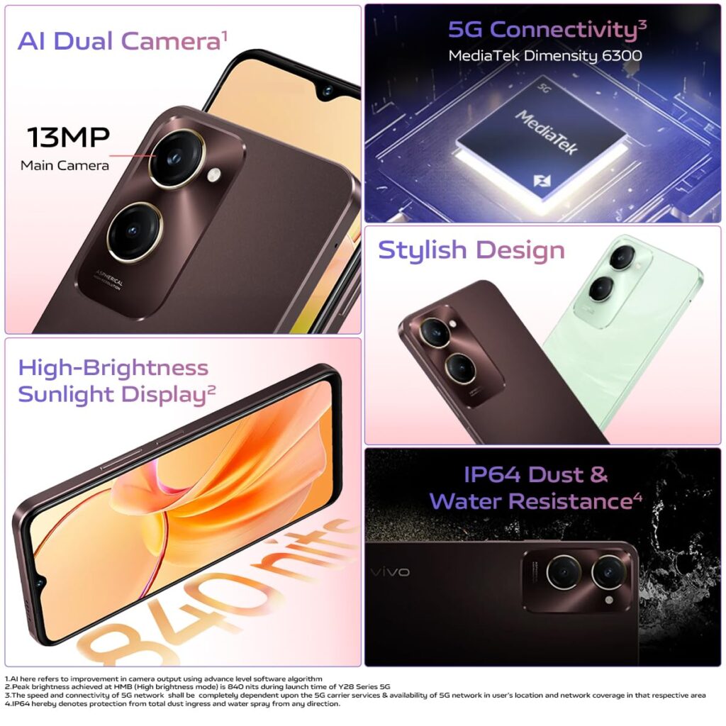 Vivo Y28e 5G Review: Vintage Red Style Meets Cutting-Edge 5G Performance | Affordable Excellence with No Cost EMI & Exchange Offers