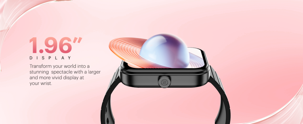 Experience Excellence: Noise ColorFit Pulse 3 Smart Watch with 1.96" Display and Bluetooth Calling