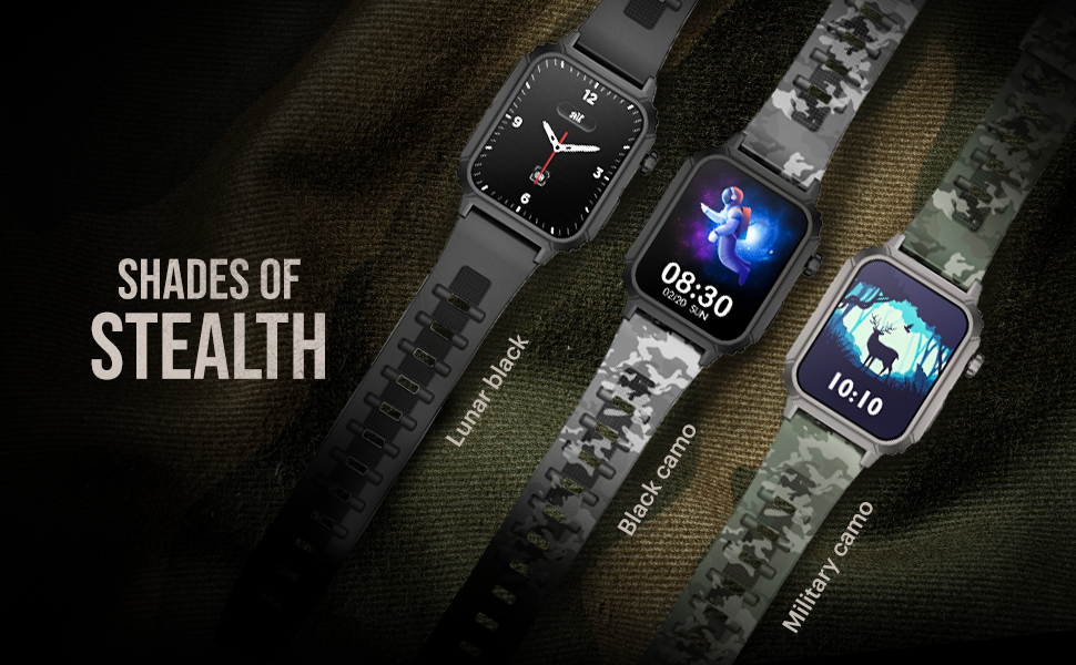 Unleash Your Inner Warrior with the Noise Cadet Military Rugged Smartwatch