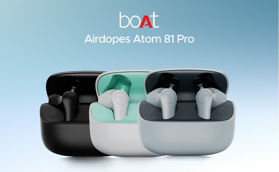 Unleashing Sound: A Deep Dive into the boAt Airdopes Atom 81 Pro - 100 Hours of Playtime & Unmatched Performance!