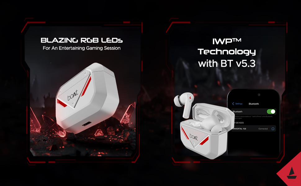 Experience Next-Level Gaming with boAt Immortal 158 TWS: The Ultimate Earbuds for Gamers