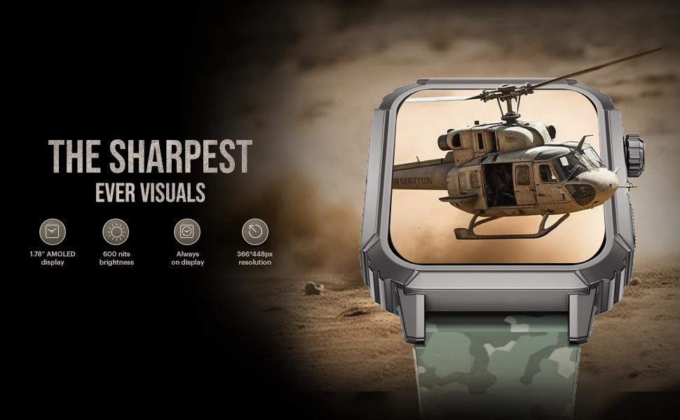 Unleash Your Inner Warrior with the Noise Cadet Military Rugged Smartwatch
