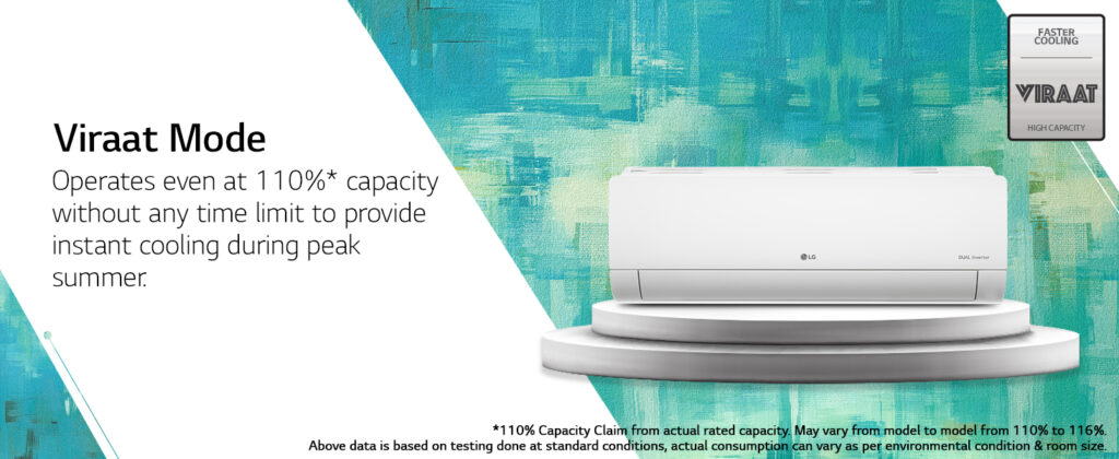 Chill Out in Style: Unleashing the Power of LG’s 1.5 Ton 5 Star DUAL Inverter Split AC
