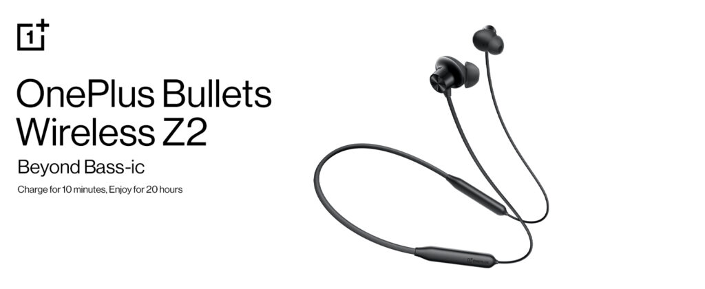Experience Ultimate Sound with OnePlus Bullets Z2: Unmatched Bass, Quick Charge, and All-Day Battery Life