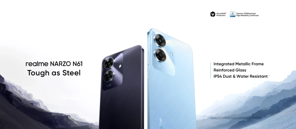 Unleashing Power and Style: A Comprehensive Review of the realme NARZO N61 6GB RAM,128GB ROM