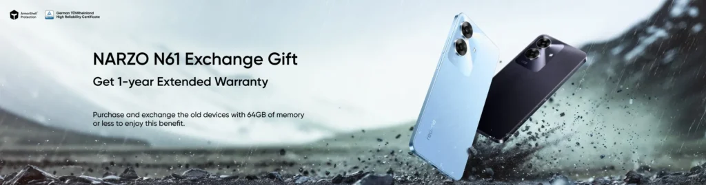 Unleashing Power and Style: A Comprehensive Review of the realme NARZO N61 6GB RAM,128GB ROM