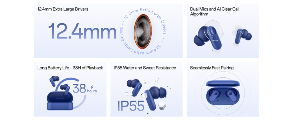 Experience Seamless Audio with OnePlus Nord Buds 2r: The Ultimate True Wireless Earbuds
