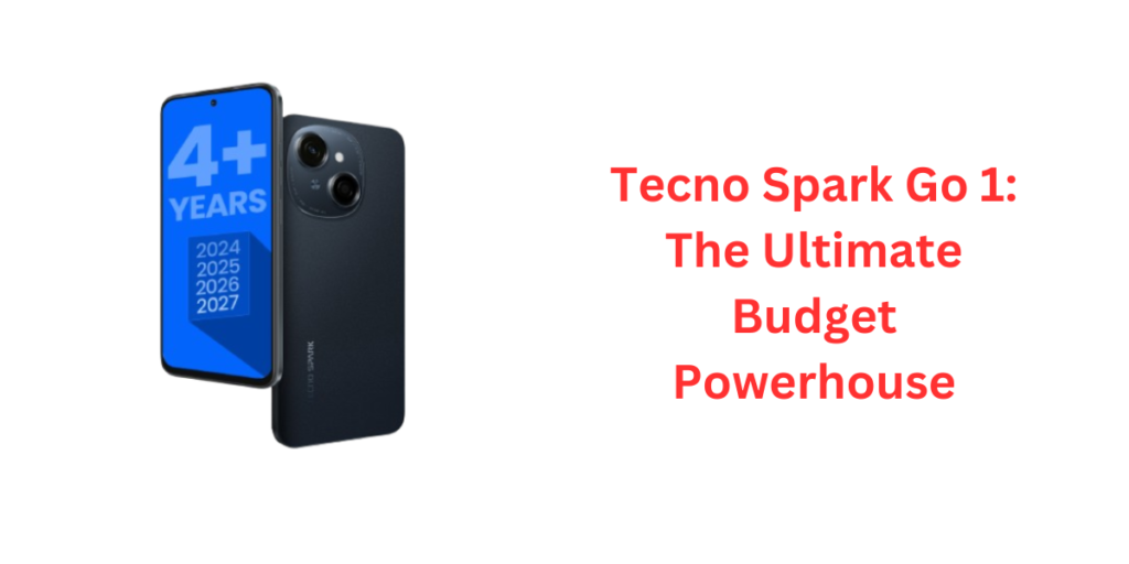 Tecno Spark Go 1