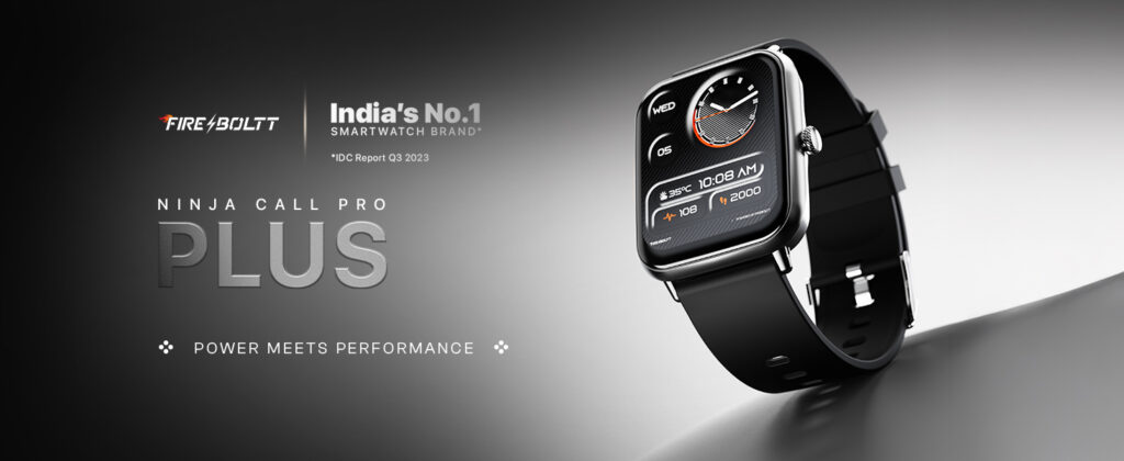 Fire-Boltt Ninja Call Pro Plus: Stylish Look, Smart Calling & Fitness Tracking in One Watch