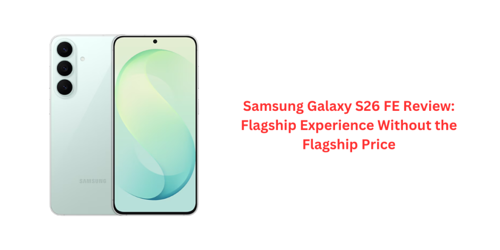 Samsung Galaxy S26 FE Review: Flagship Experience Without the Flagship Price